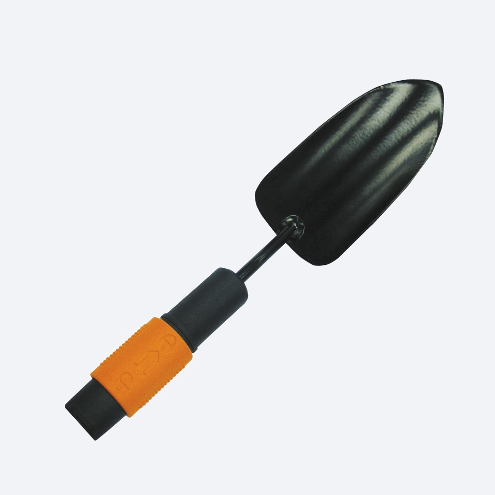 FISKARS QuikFit Trowel czarna łopatka stalowa Garneczki pl