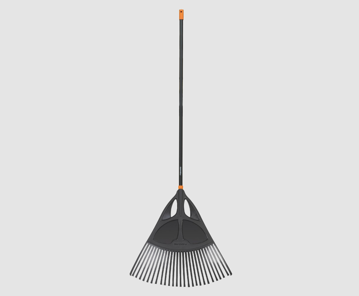 Fiskars Solid Leaf Rake Xl Czarne Grabie Do Li Ci Z Trzonkiem