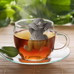 Zaparzacz do herbaty silikonowy Leniwiec