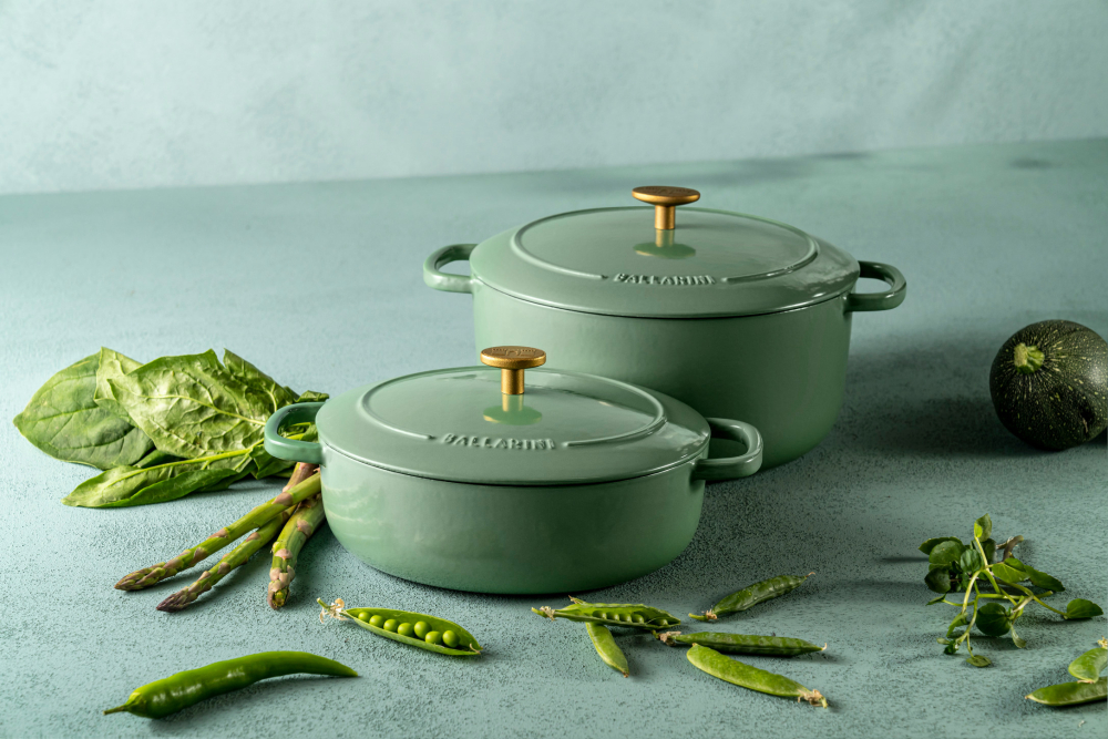 Cookware Ballarini Bellamonte 2,6 L Czerwony Garnek Żeliwny Z Pokrywką •  shop