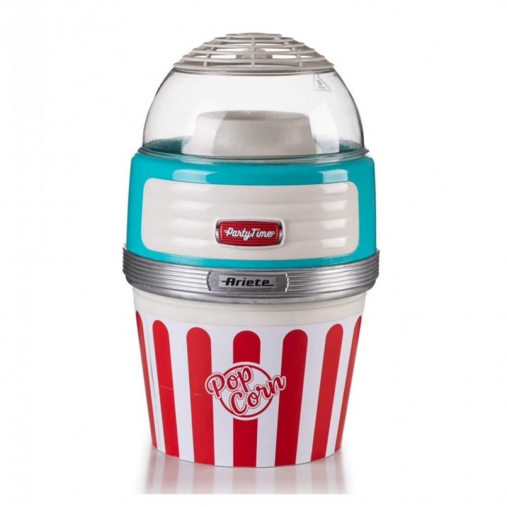 Ariete Party Time Popcorn Maker 1100 W Turkusowe Urządzenie DO