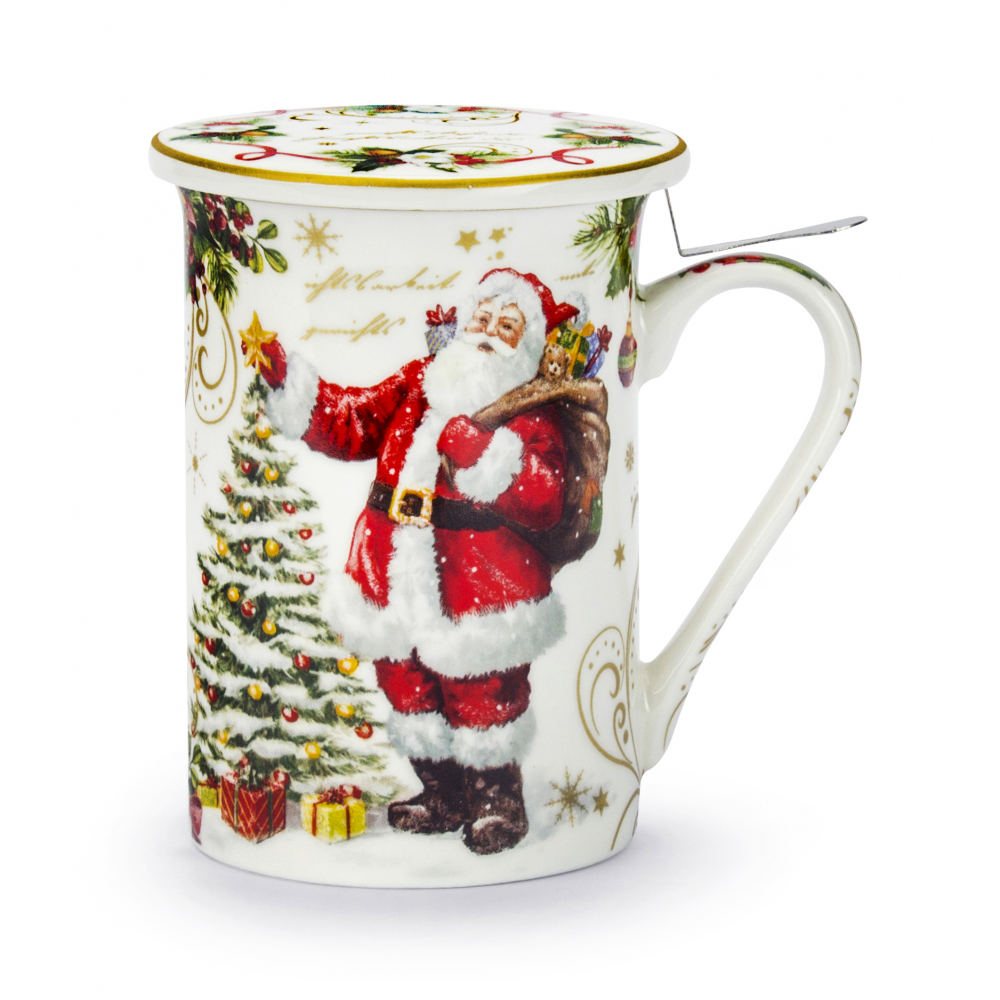 Coffret Tasse A The En Porcelaine Fine Magic Christmas - Easylife