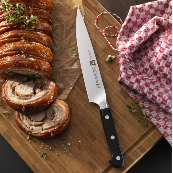 ZWILLING Pro 26 cm - nóż do wędlin ze stali węglowej