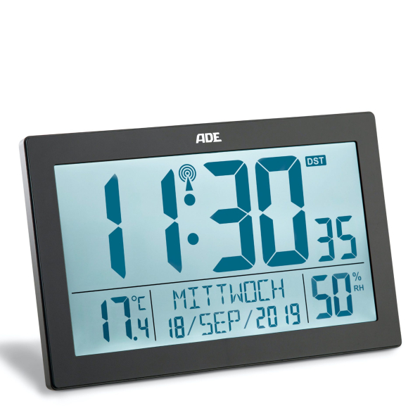 ADE - zegar / budzik z termometrem