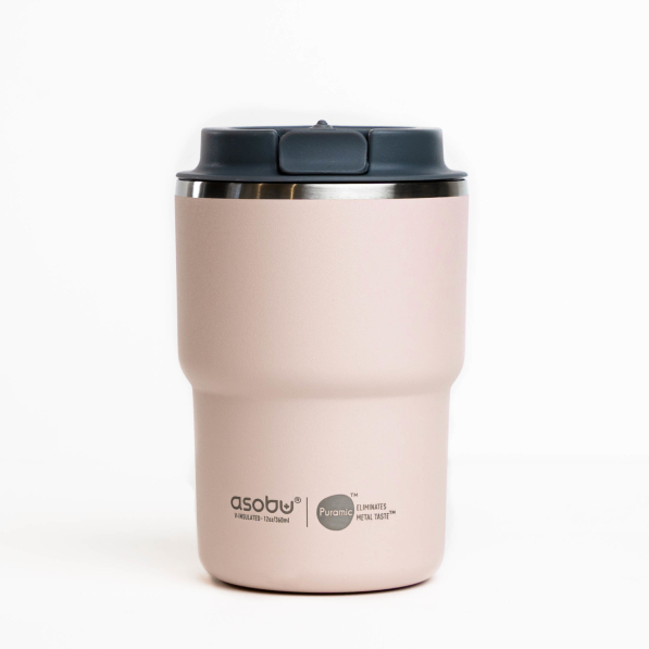 ASOBU The Mini Pick Up 355 ml - kubek termiczny na kawę ze stali nierdzewnej z ceramiczną powłoką
