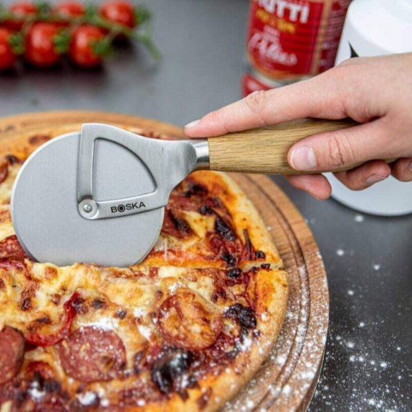 BOSKA Pizza Wheel Osło+ - nóż do krojenia pizzy ze stali nierdzewnej