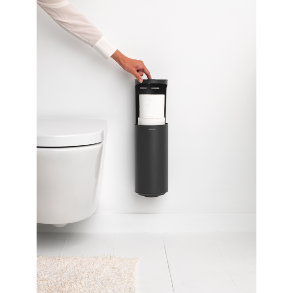 BRABANTIA MindSet - stojak na papier toaletowy ze stali nierdzewnej