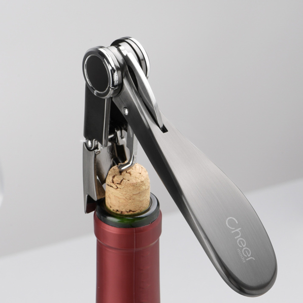CHEER MODA Libellule - korkociąg / otwieracz do wina ręczny aluminiowy