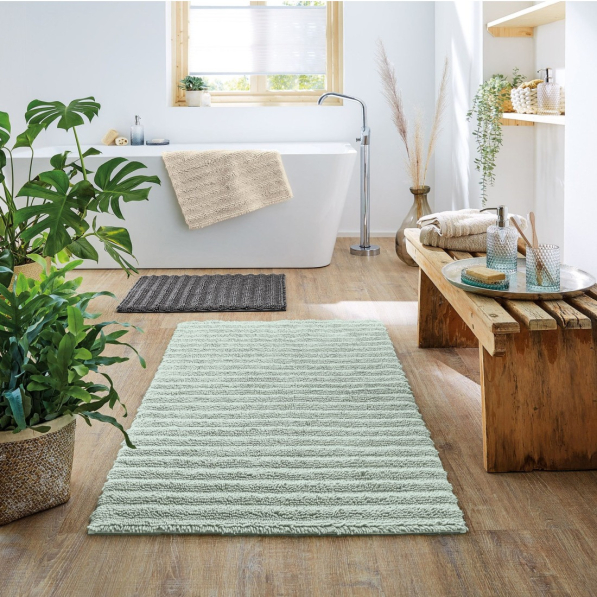 Dywanik łazienkowy bawełniany KLEINE WOLKE YARA 100 x 60 cm
