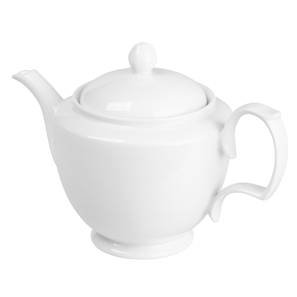 Dzbanek do herbaty i kawy porcelanowy MARIAPAULA BIAŁA 1,2 l