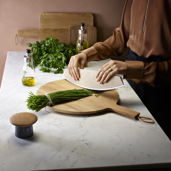 EVA SOLO Nordic Kitchen 35 cm - deska do krojenia z drewna dębowego