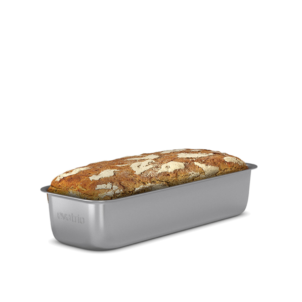 EVA TRIO 31 x 11 cm - keksówka / forma do pieczenia chleba i pasztetu aluminiowa