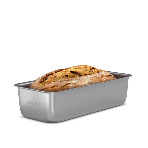 EVA TRIO 32 x 14 cm - keksówka / forma do pieczenia chleba i pasztetu aluminiowa