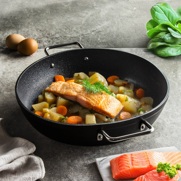 FISSLER Adamant 32 cm - patelnia nieprzywierająca