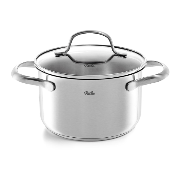 FISSLER San Francisco 1,9 l - garnek ze stali nierdzewnej ze szklaną pokrywką