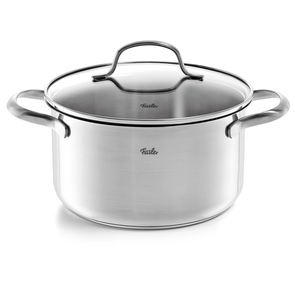 FISSLER San Francisco 3,3 l - garnek ze stali nierdzewnej ze szklaną pokrywką