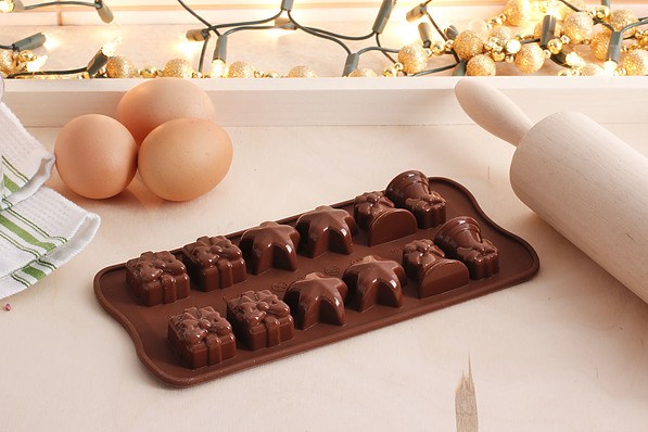  SILIKOMART Christmas - forma do czekoladek silikonowa