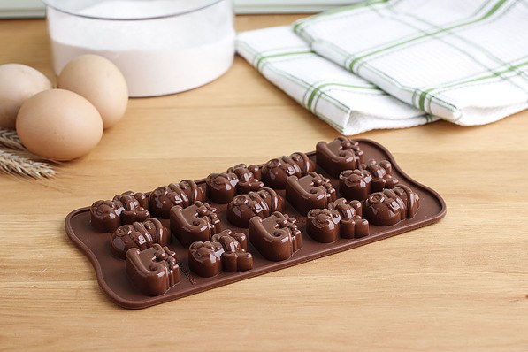 SILIKOMART Choco Winter - forma do czekoladek silikonowa