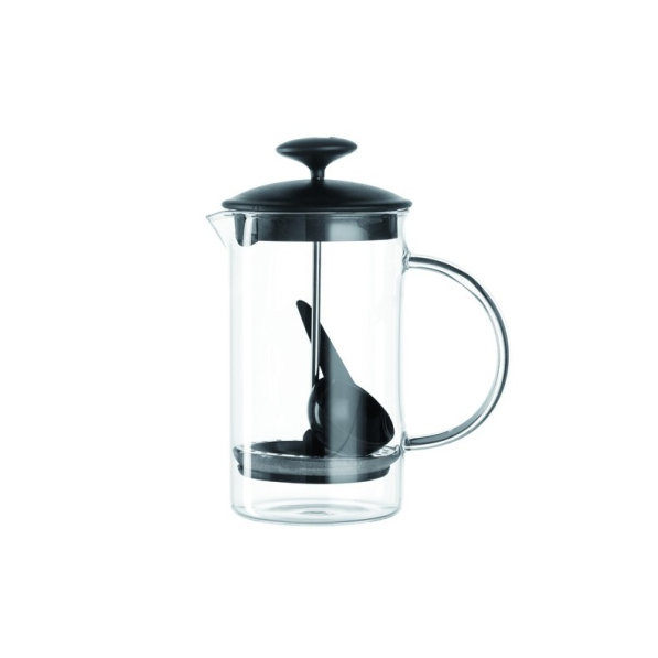 French press / Zaparzacz do kawy tłokowy szklany z miarką LEONARDO CAFFE PER ME 0,6 l