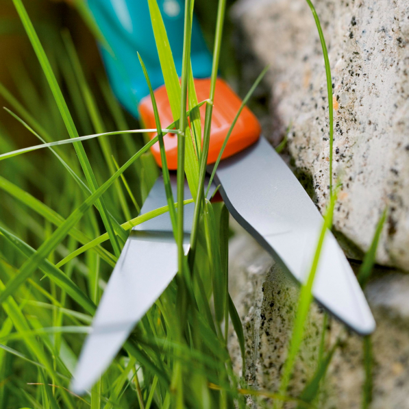 GARDENA Comfort turkusowe - nożyce do trawy obrotowe stalowe
