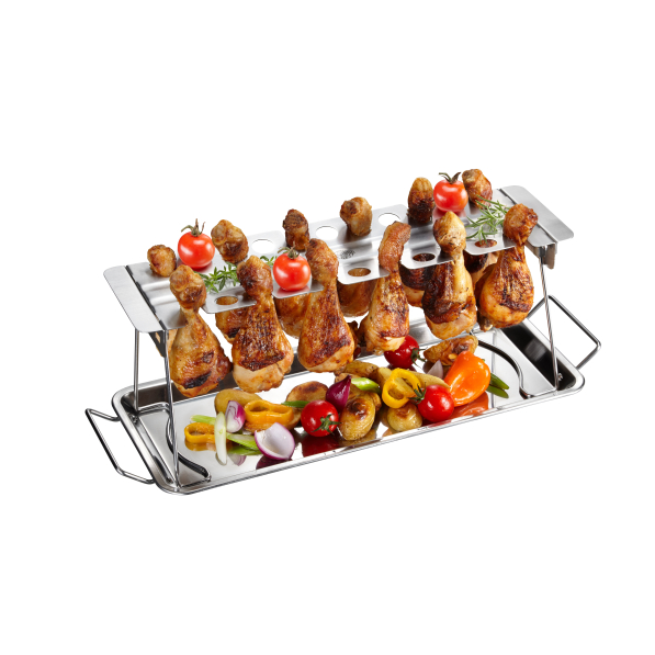 GEFU BBQ 43 x 15,7 cm - ruszt do grillowania ze stali nierdzewnej