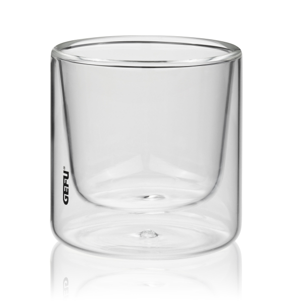 GEFU Mira 80 ml 2 szt. - szklanki do espresso termiczne z podwójnymi ściankami