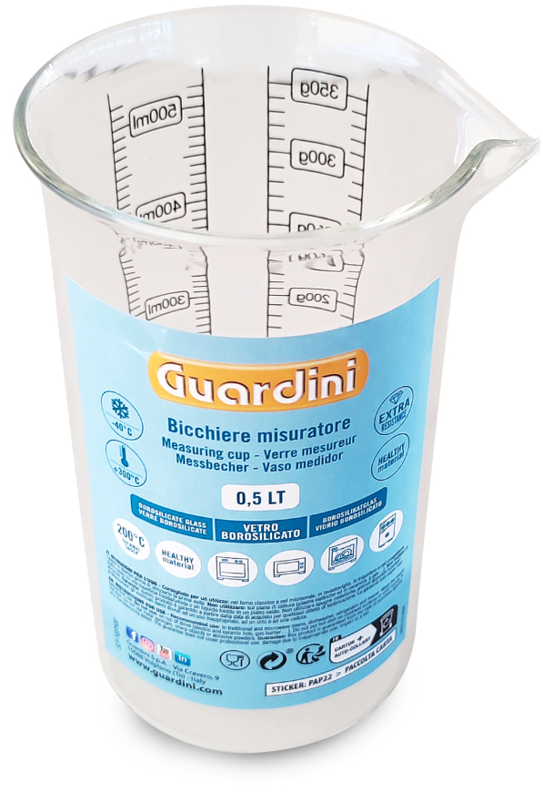 GUARDINI 0,5 l - miarka kuchenna szklana