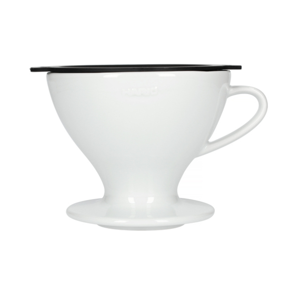 HARIO W60-02 - dripper do kawy ceramiczny z filtrem