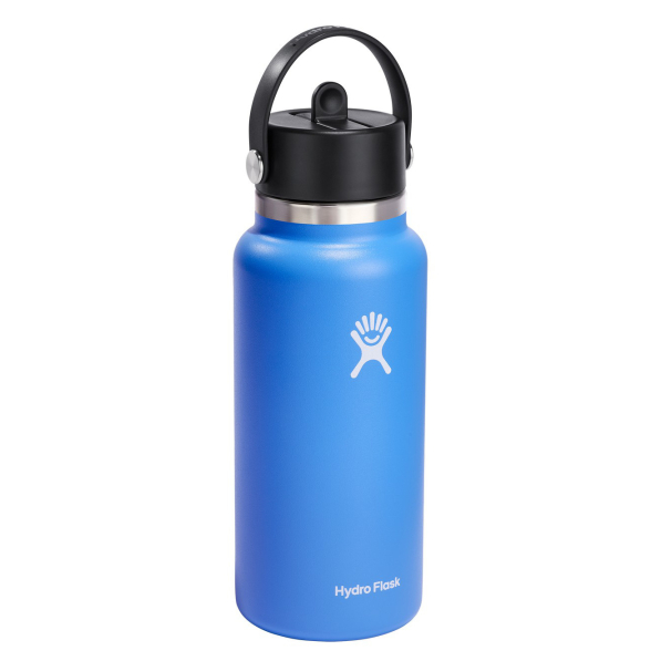 HYDRO FLASK Wide Mouth Flex Straw Cap 0,946 l - butelka termiczna ze stali nierdzewnej