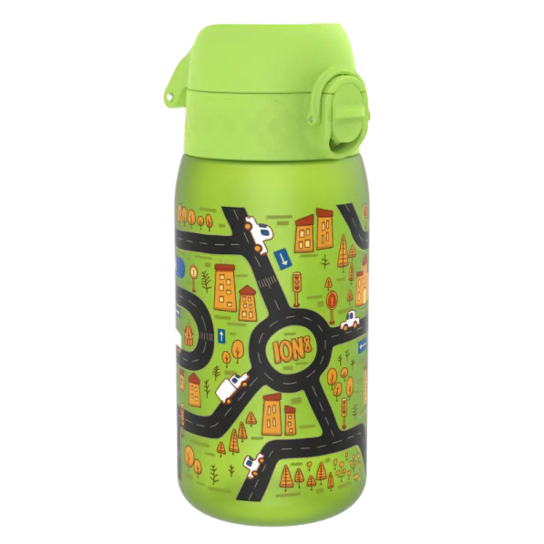 ION8 Recyclon Cars 0,35 l - butelka / bidon dla dzieci na wodę i napoje