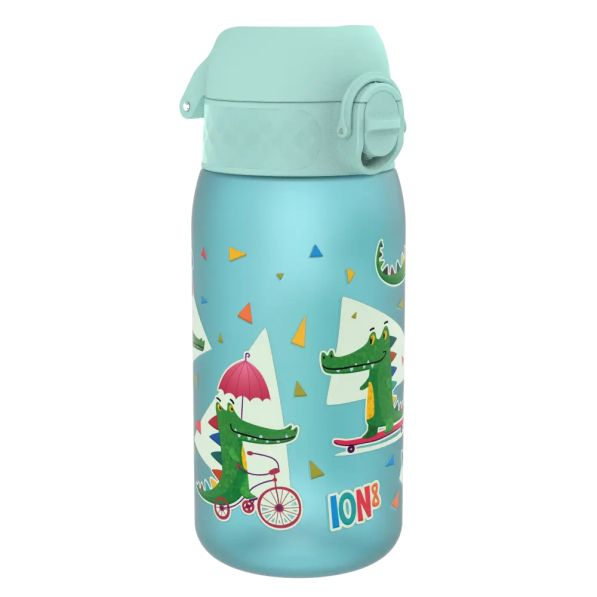 ION8 Recyclon Crocodiles 0,35 l - butelka / bidon dla dzieci na wodę i napoje