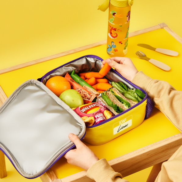 ION8 Dragons 26,5 x 19,5 cm - torba na lunch termoizolacyjna dla dzieci