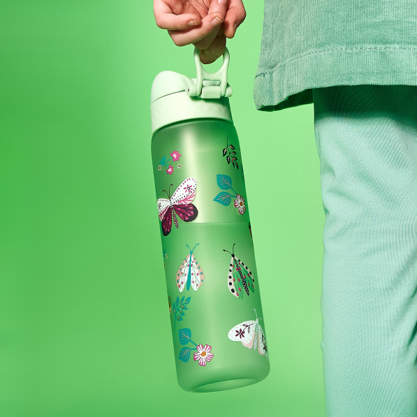 ION8 Recyclon Wild Butterflies 0,5 l - butelka / bidon dla dzieci na wodę i napoje