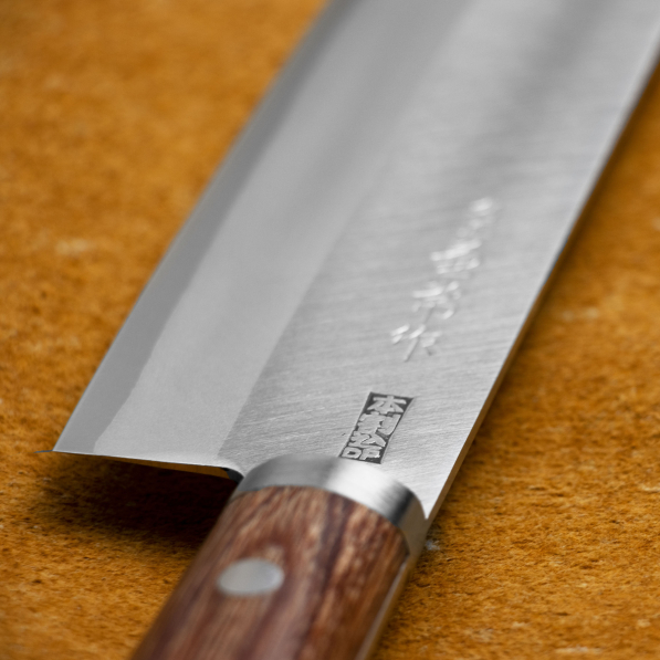 KANETSUNE SEKI 2000 16,5 cm - nóż japoński Nakiri ze stali węglowej