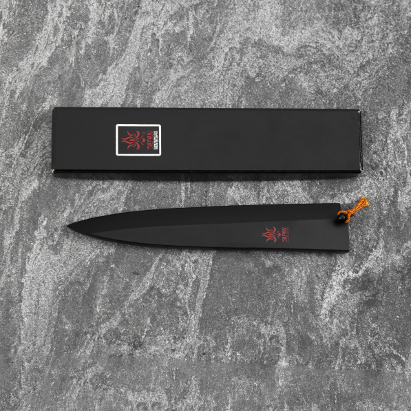 KANETSUNE SEKI 21 cm - saya / pochwa drewniana na nóż japoński Yanagiba