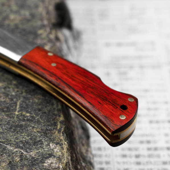 KANETSUNE SEKI Kaico-Tou 7 cm - japoński nóż survivalowy składany ze stali nierdzewnej