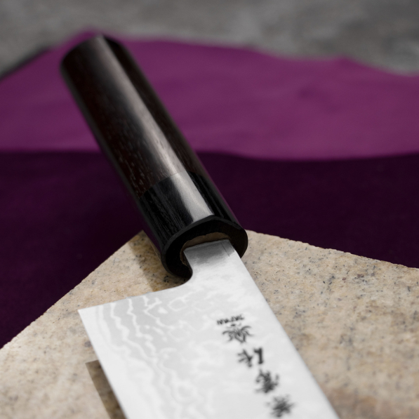 KANETSUNE SEKI Zen-Bokashi 21 cm - japoński nóż szefa kuchni ze stali wysokowęglowej