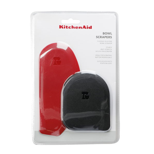 KITCHENAID 2 szt. - skrobaki do ciasta silikonowe