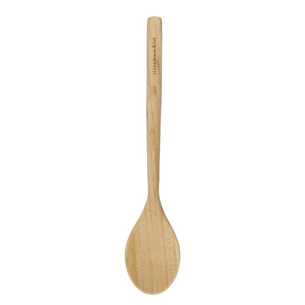 KITCHENAID Classic Bamboo 32,5 cm - łyżka kuchenna drewniana