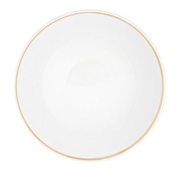 Komplet talerzy porcelanowych MARIAPAULA MODERNA GOLD na 6 osób (18 el.)