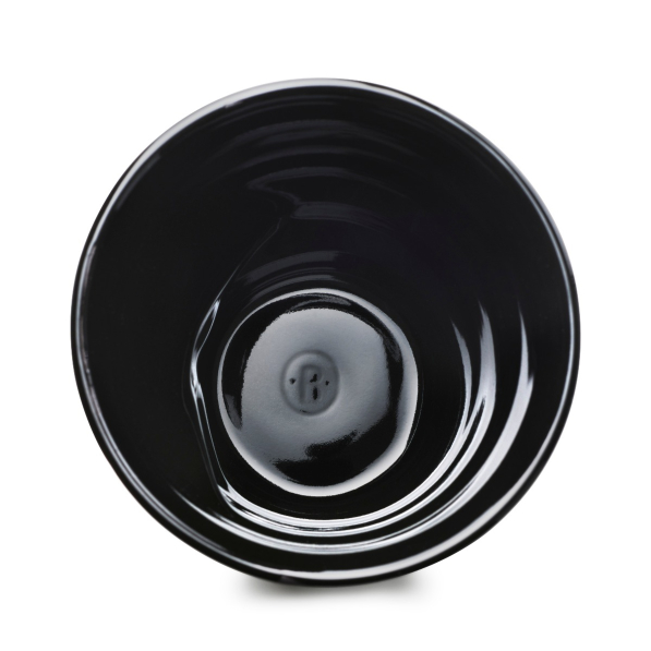 REVOL Froisses All Black 180 ml - kubek porcelanowy