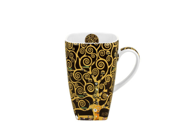 Kubek porcelanowy DUO ART GALLERY TREE OF LIFE BY GUSTAV KLIMT 630 ml