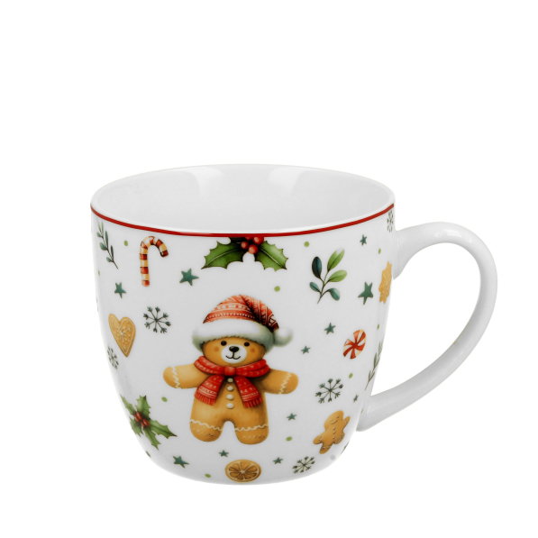 Kubek świąteczny porcelanowy DUO CHRISTMAS CUTIES 460 ml