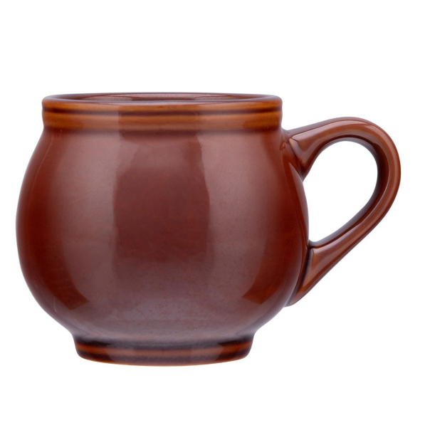 Kubki do grzańca ceramiczne z podgrzewaczem 320 ml 12 el.