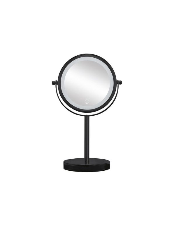 Lusterko do makijażu led dwustronne powiększające KLEINE BRIGHT MIRROR 15 cm