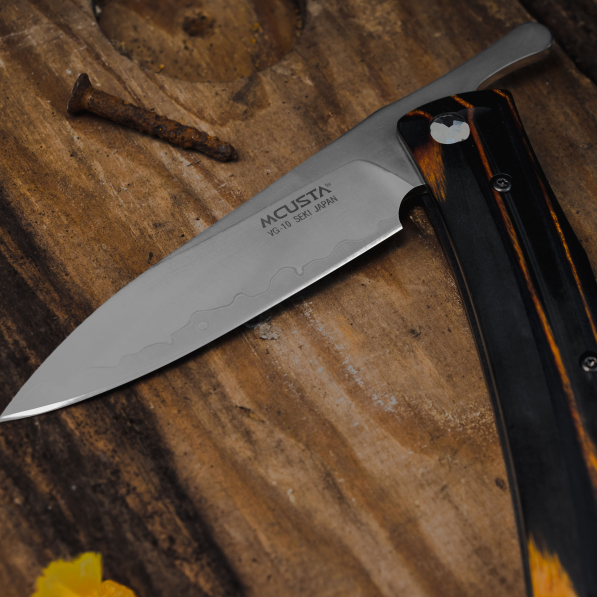 MCUSTA Friction Folder 7,5 cm - japoński nóż survivalowy składany ze stali nierdzewnej