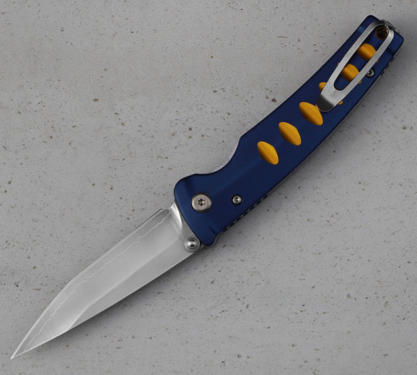 MCUSTA Katana 8,5 cm - japoński nóż survivalowy składany ze stali nierdzewnej