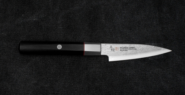 MCUSTA Zanmai Splash 9 cm - japoński nóż do warzyw i owoców ze stali nierdzewnej