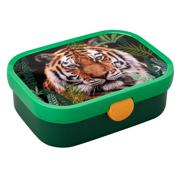 MEPAL Campus Wild Tiger 2 el. - lunch box / śniadaniówka plastikowa z bidonem