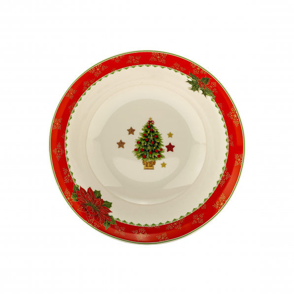 Miska / Salaterka porcelanowa MERRY CHRISTMAS 0,6 l